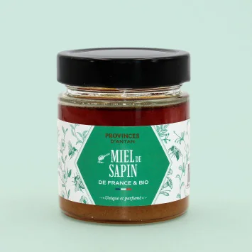 Organic French Fir Honey – 220g Jar | Provence d’Antan