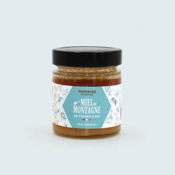 Miel de Montagne de France BIO – Pot 220 g | Provence d’Antan