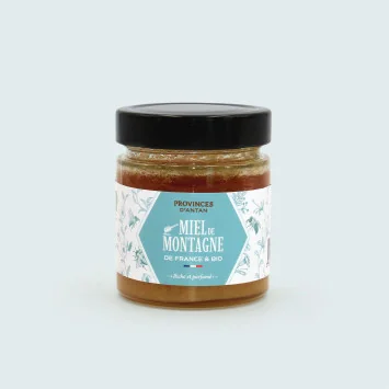 Miel de Montagne de France Bio - Pot 220 g