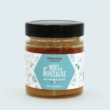 Miel de Montagne de France Bio - Pot 220 g