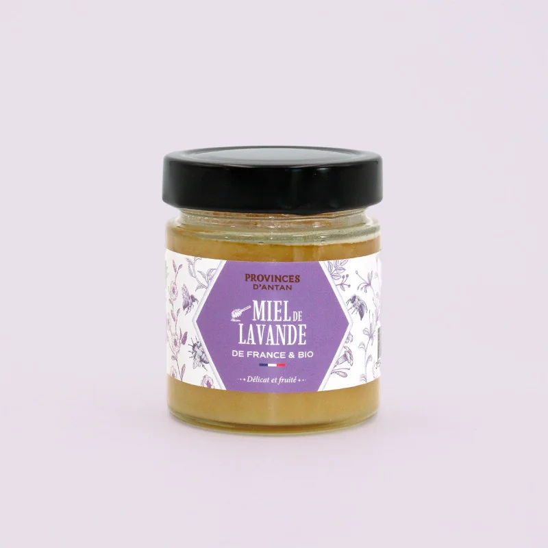 Organic French Lavender Honey – 220g Jar | Provence d’Antan