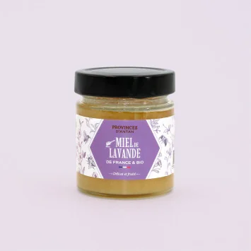 Organic French Lavender Honey – 220g Jar | Provence d’Antan