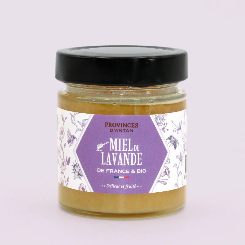 Organic French Lavender Honey – 220g Jar | Provence d’Antan