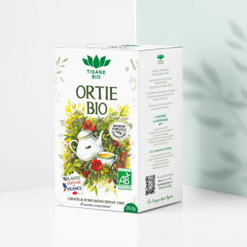 Tisane Ortie Bio France – 18 Sachets | Romon Nature