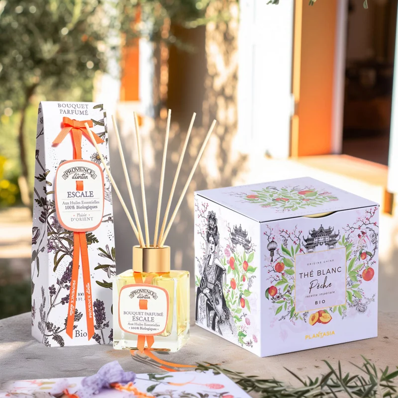 Precious Pause Gift Set - White Peach Tea & Fragrance