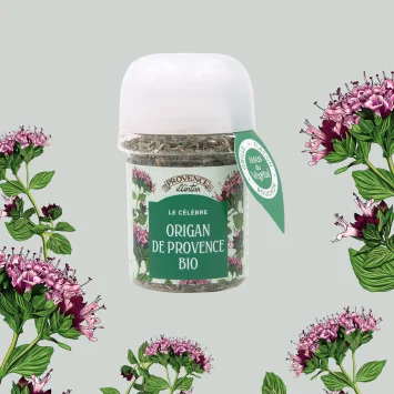 Organic Oregano 18g – Aromatic Herb from Provence