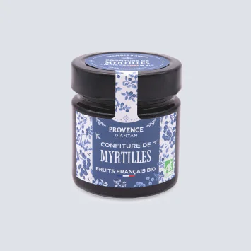 Organic Blueberry Jam – 335g Jar | Provence d’Antan