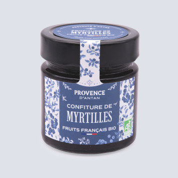 Confiture de Myrtilles BIO – Pot 275 g | Provence d’Antan