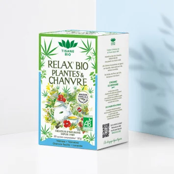 Organic Relax Hemp Infusion  | Provence d'Antan