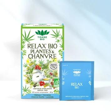 Organic Relax Hemp Infusion  | Provence d'Antan