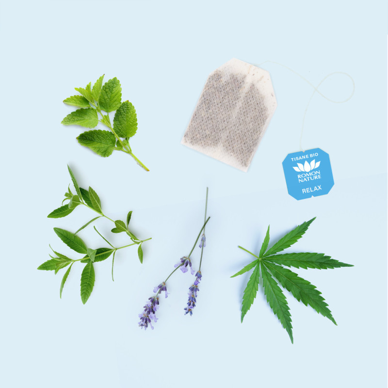 Infusion Relax Bio au chanvre | Provence d'Antan