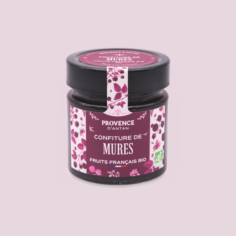 Organic Blackberry Jam – French Fruit 275 g
