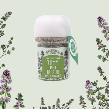 Organic Thyme from Southern France – Plant-Based Pot 20 g