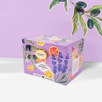 Tisane Provence Bio* boîte métal 20 sachets