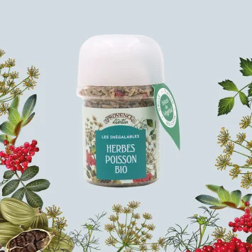 Organic Fish Herbs* - 30g PLA Eco Jar | Provence