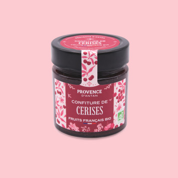 Confiture de Cerises BIO – Pot 275 g | Provence d’Antan