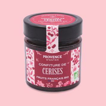 Organic Morello Cherry Jam – 335g Jar | Provence d’Antan