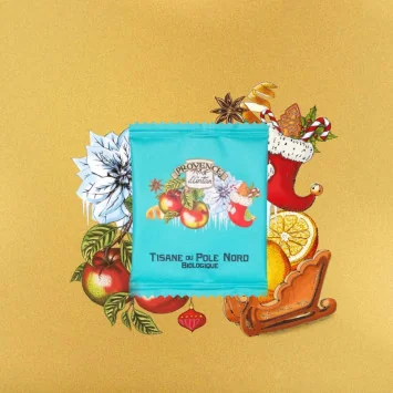 Tisane Bio Pôle Nord – Infusion fraîche et épicée | Provence d’Antan