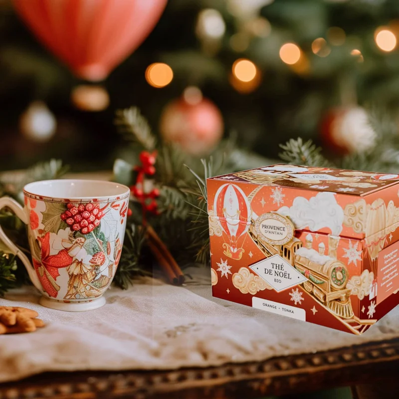 Organic Tonka Bean Christmas Tea* – 20-sachet Gift Set