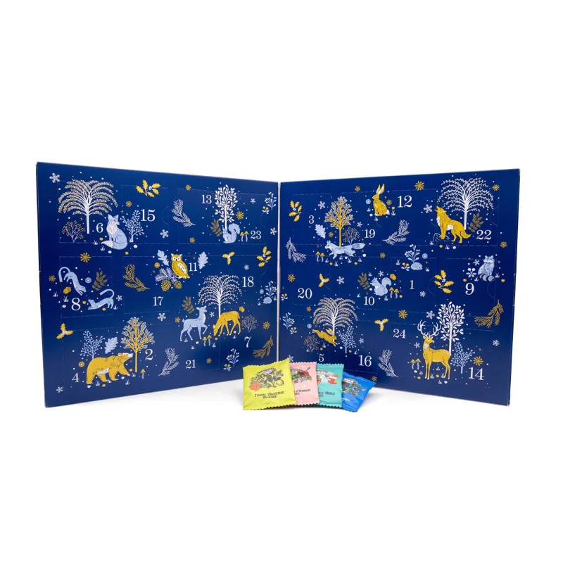 Calendrier de l’Avent 24 Tisanes Bio* – Forêt Enchantée