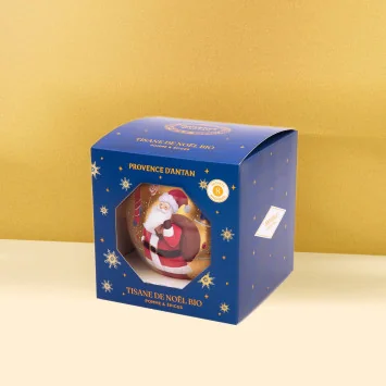 Boule de Noël Tisane Pomme & Épices Bio* – 8 sachets