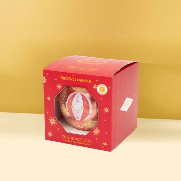 Boule de Noël Thé Blanc Pamplemousse Bio* – 8 sachets