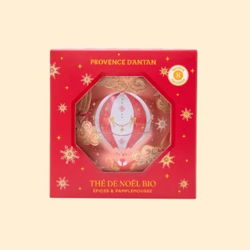 Boule de Noël Thé Blanc Pamplemousse Bio* – 8 sachets