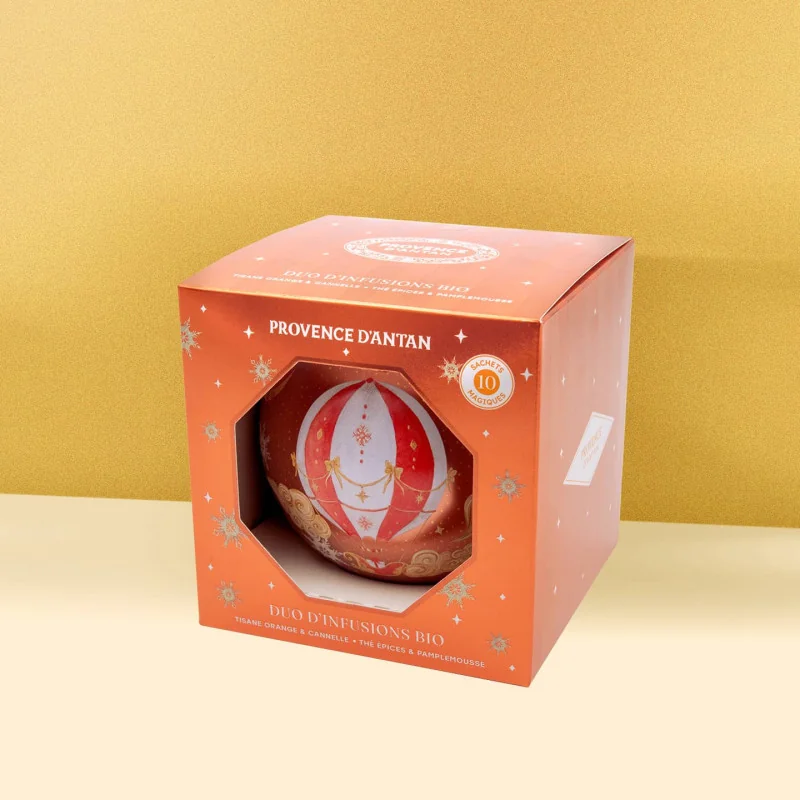 Large Organic Infusion Duo Christmas Bauble* – 10 sachets