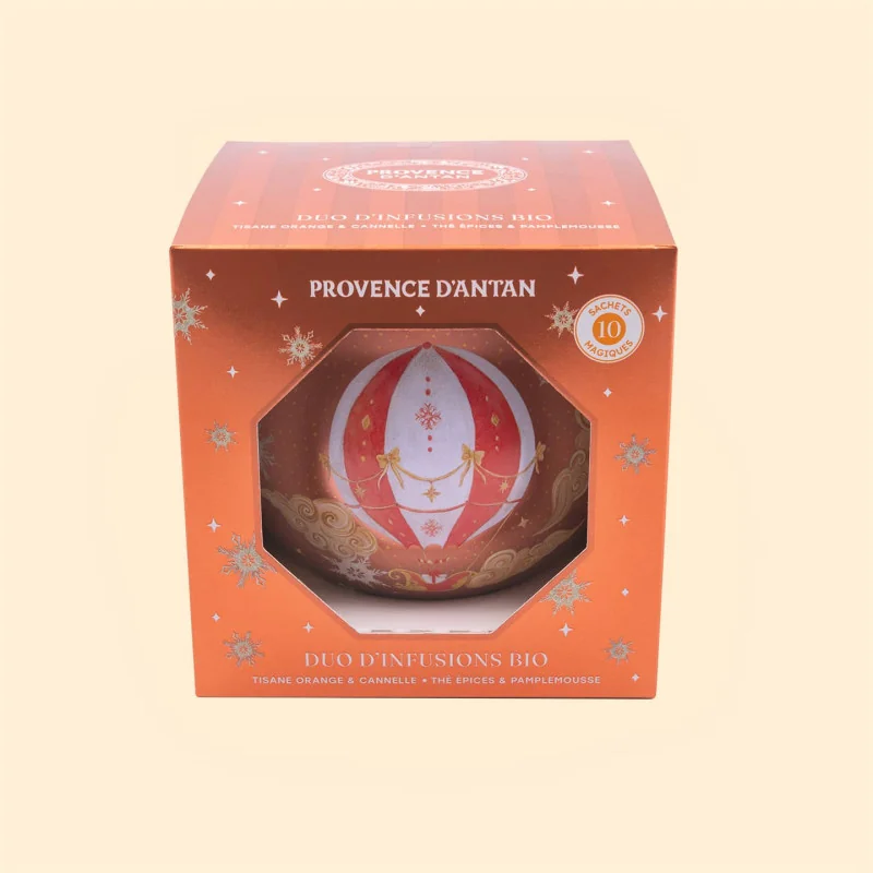 Large Organic Infusion Duo Christmas Bauble* – 10 sachets