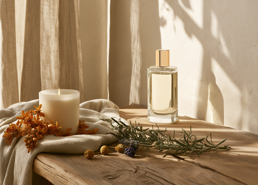 A sensitive Provence, from flame to fragrance
