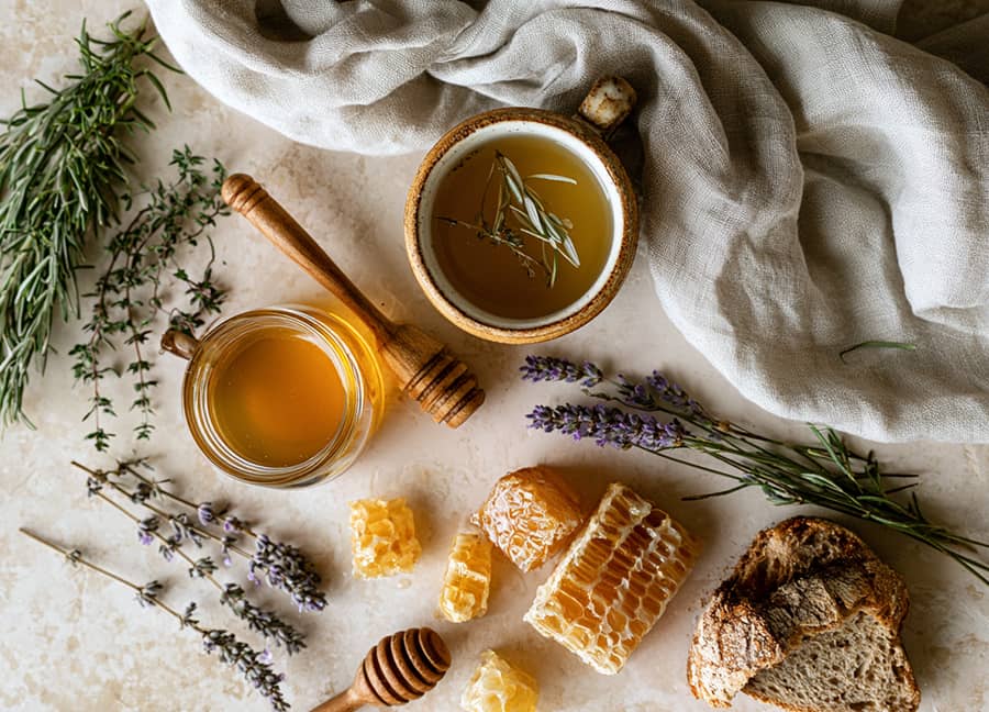 A French herbalism open to Mediterranean landscapes