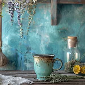 French herbalism, rooted in the land.