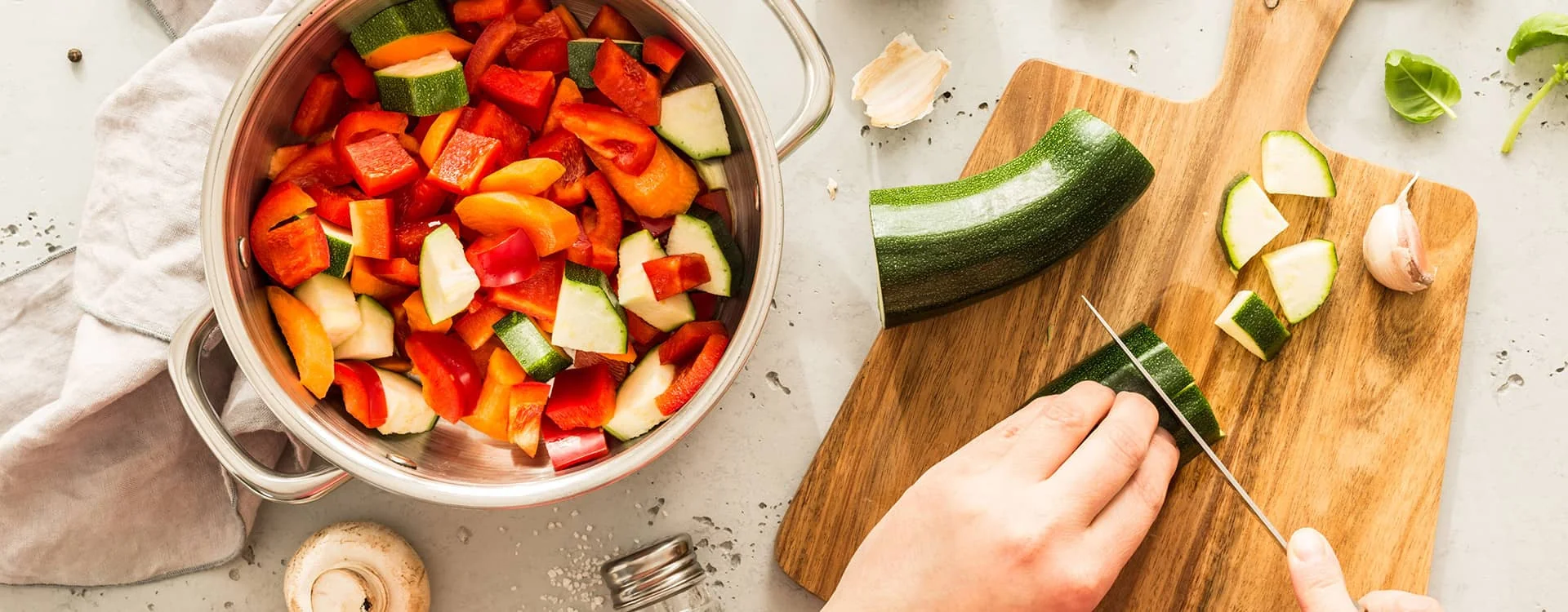 Image de l'entete de la page Recipes