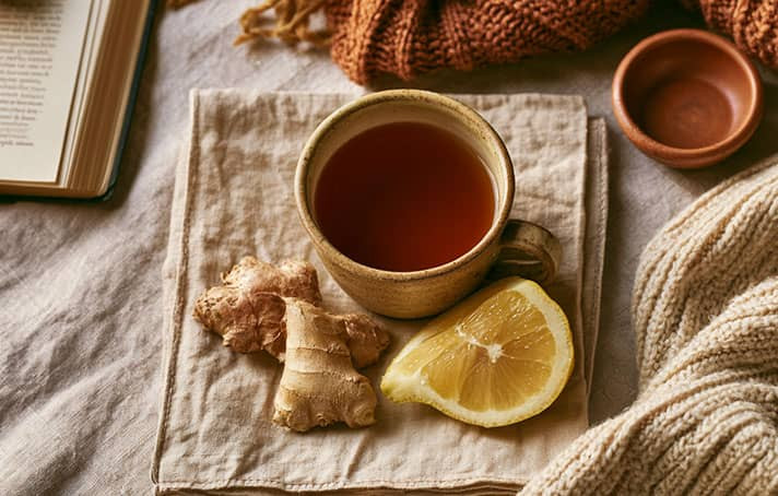 Infusion gingembre citron : préparation, goût et idées de dégustation